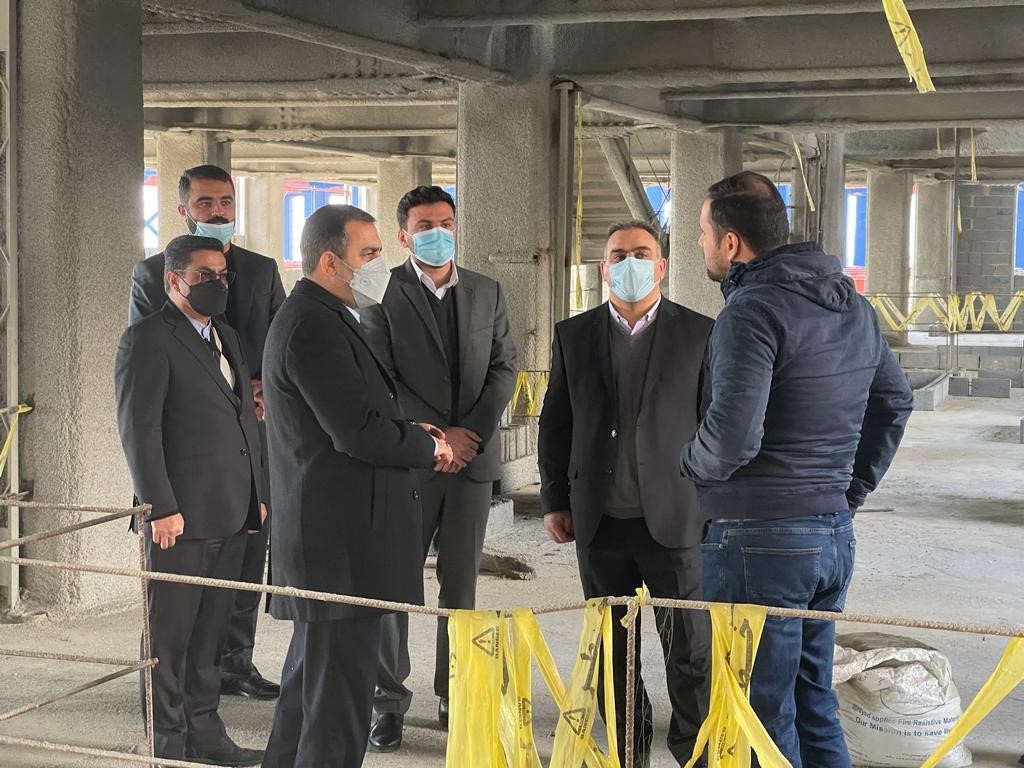 بازدید مدیرعامل از پروژه